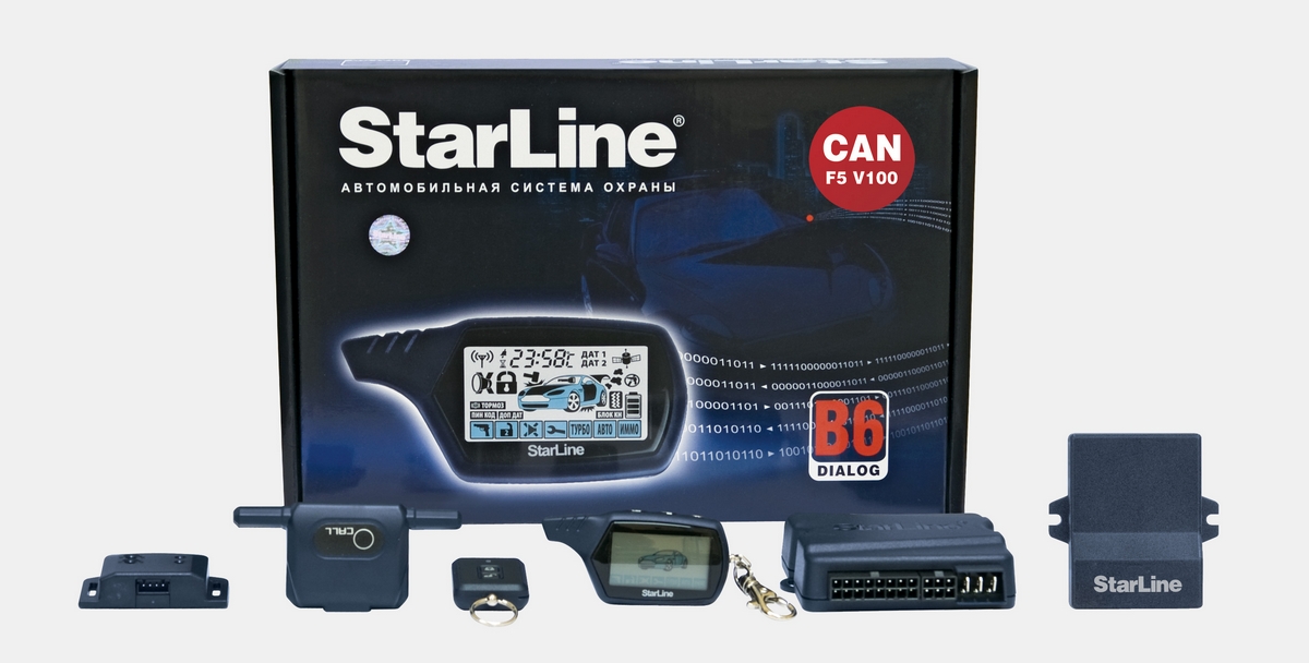     StarLine B6 Dialog CAN F5 V100